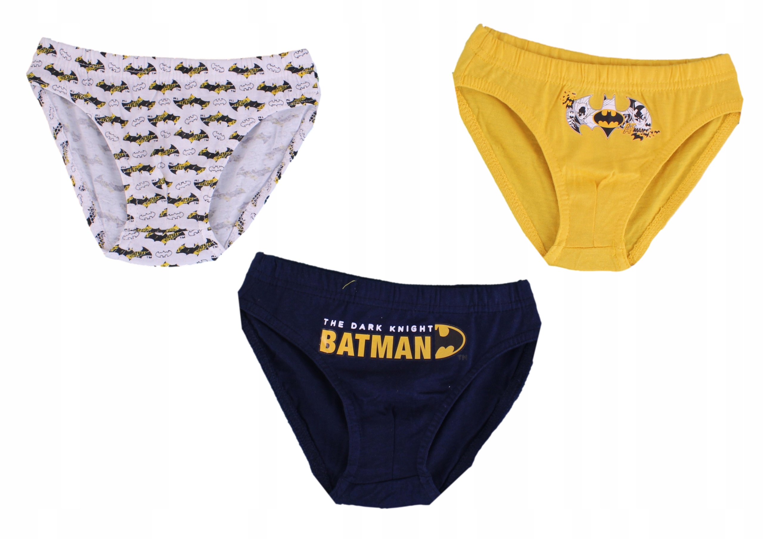 

Majtki slipy 3-pak 6/7 lat Batman 116/122 cm