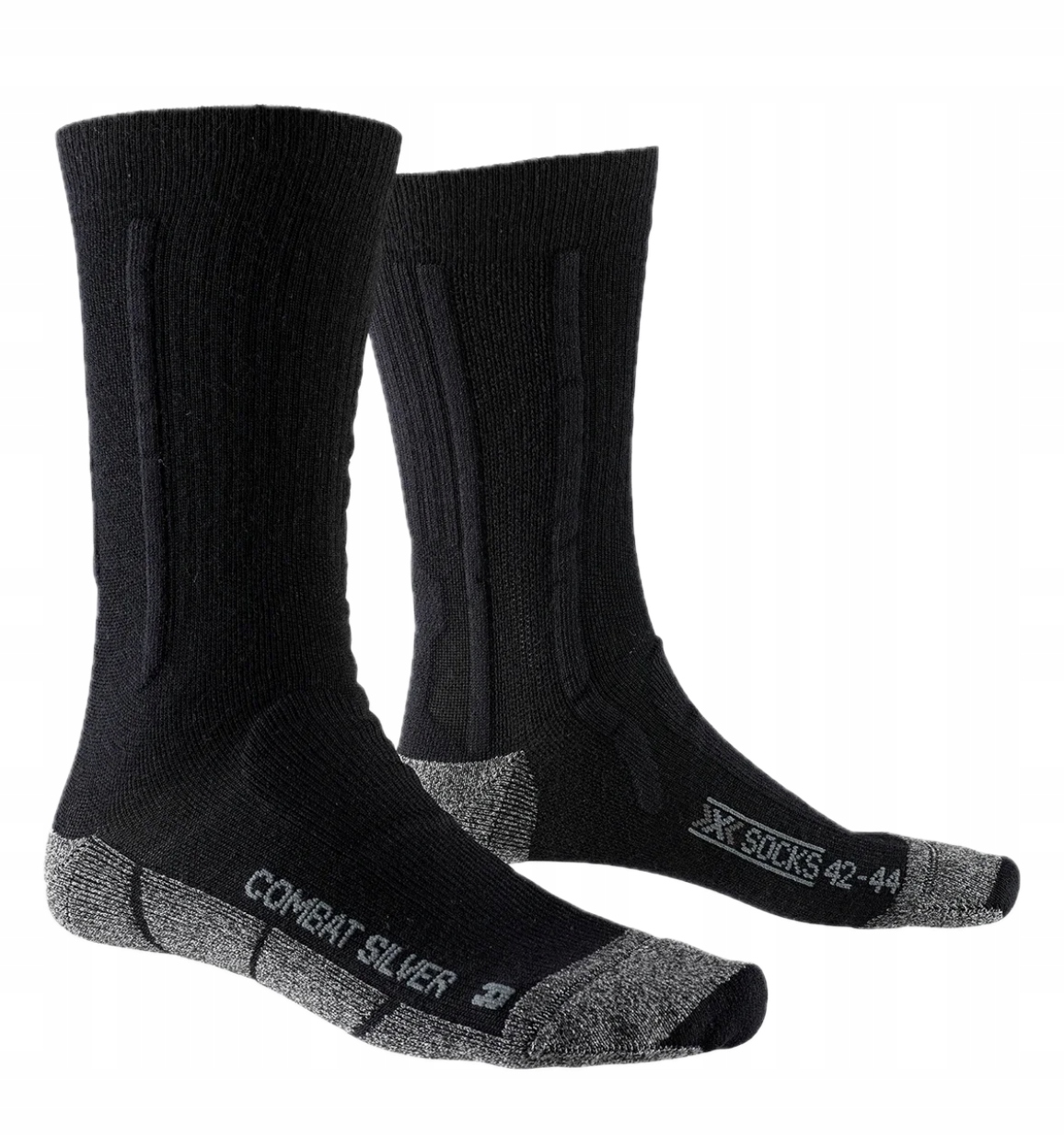 Skarpety X-socks Ze Srebrem Wełna Merino X-bionic 45-47 Silver Combat 4.0
