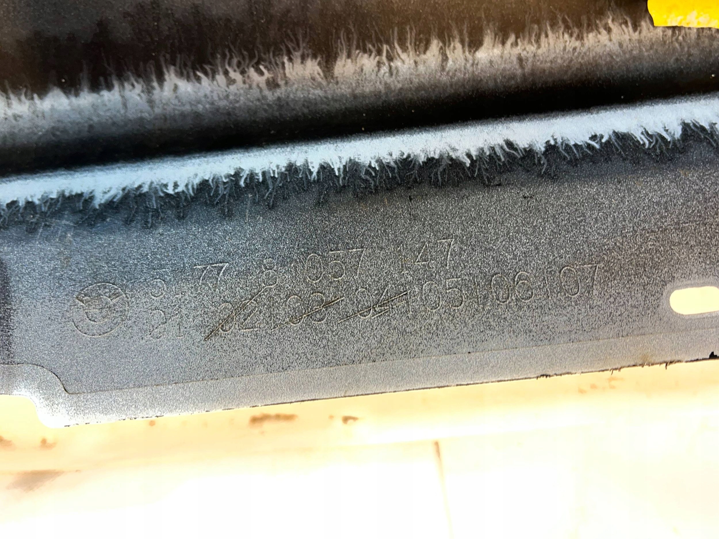 moulding threshold left side BMW 3 GT F34 8057147