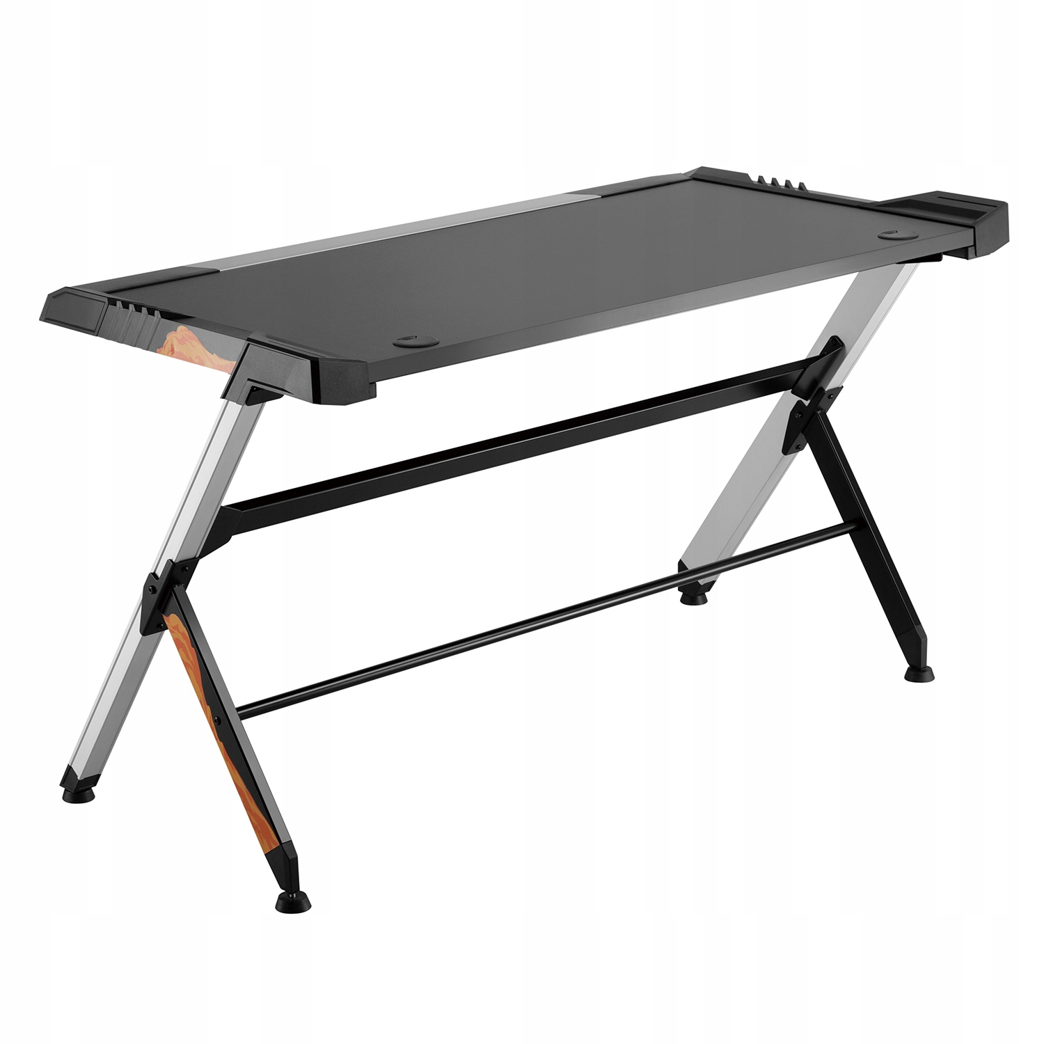 Biurko komputerowe gamingowe z podświetleniem LED Marka inna