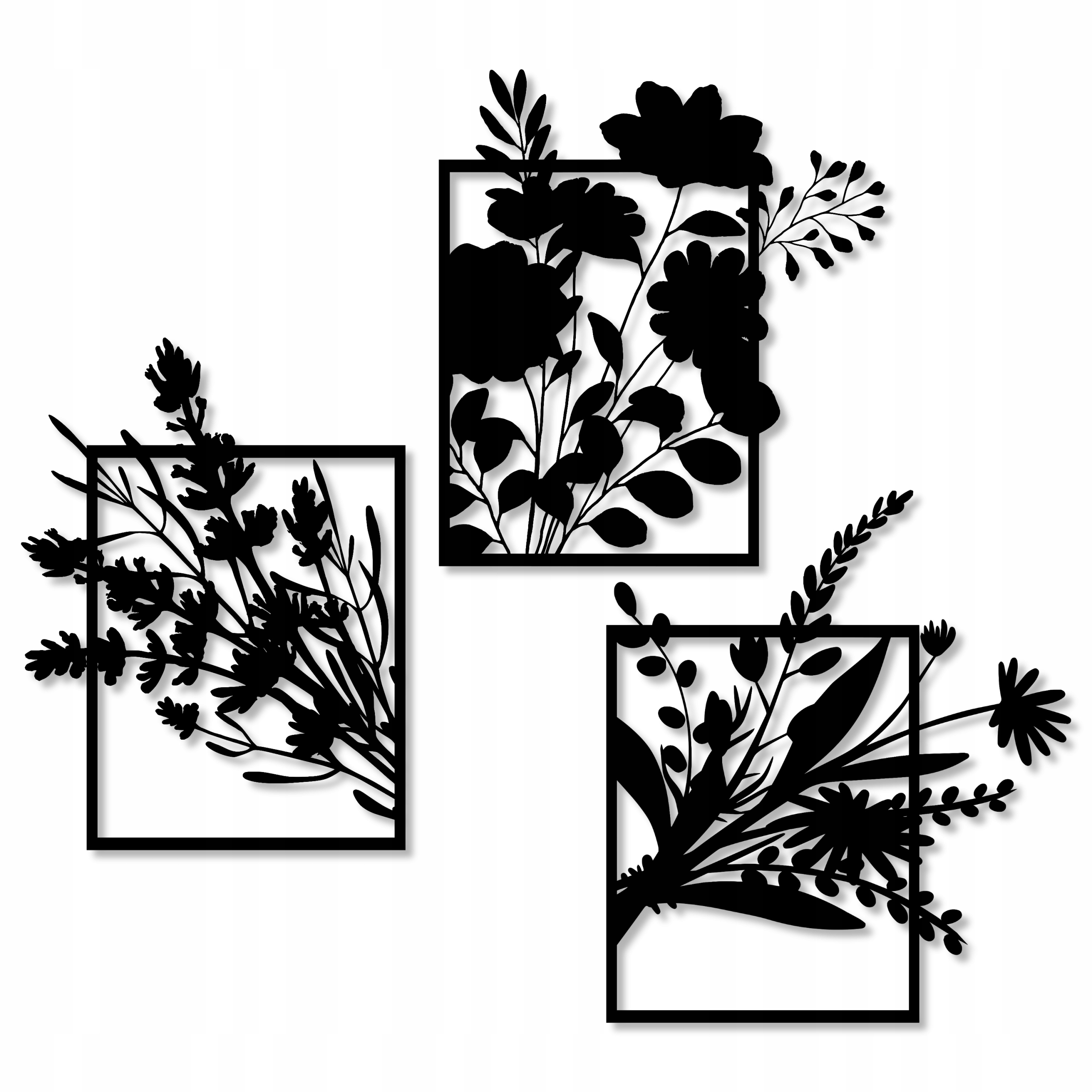 Obraz Kwiaty Dekoracja Ścienna Z Kwiatami Panele Duży Obraz Ażurowy Obrazy