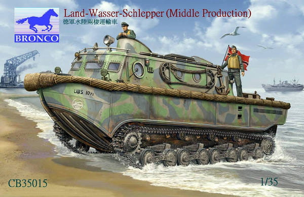 Bronco CB35015 Land-Wasser-Schlepper Middle Prod. MV Scale 1/35