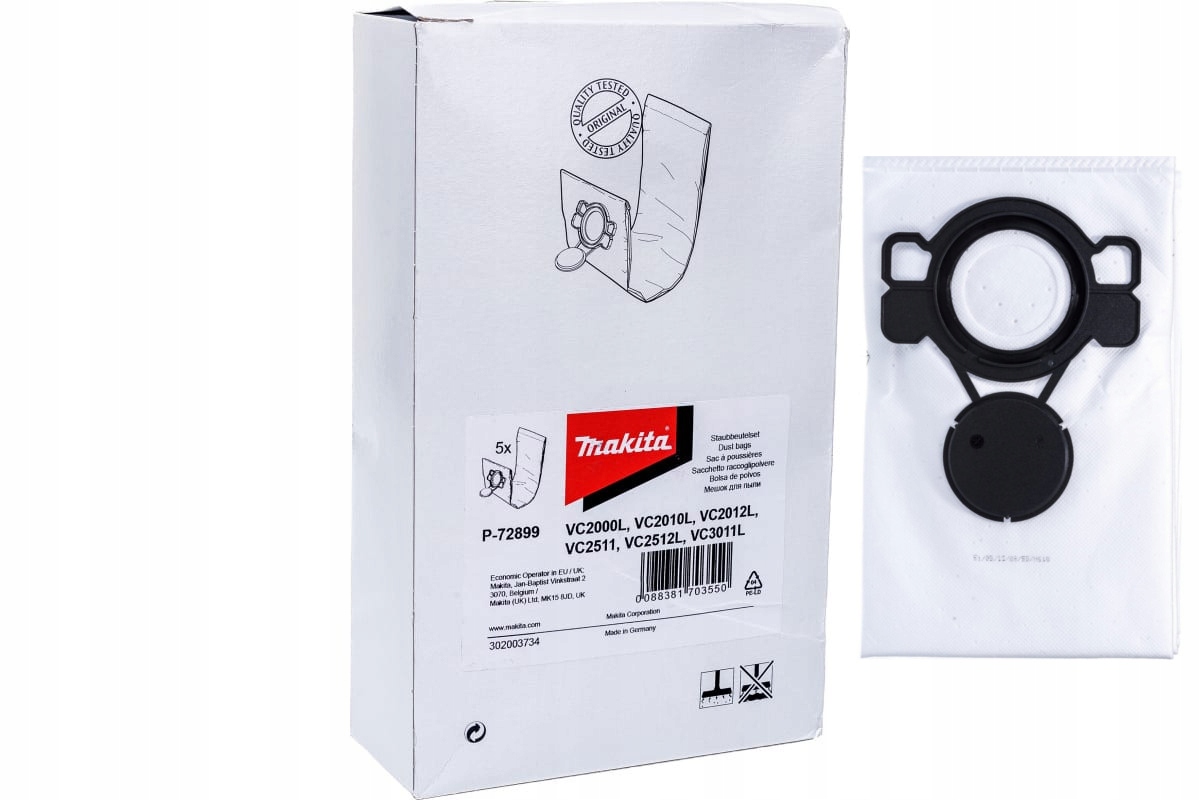 

Makita P-72899 Worki Do Odkurzacza VC2512L VC3011L