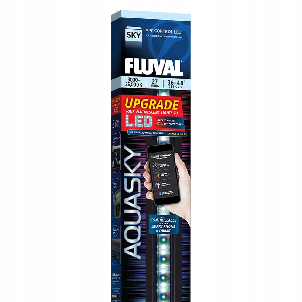 Levně Světelný paprsek Fluval AquaSky Led 2.0 27W, 91-122cm