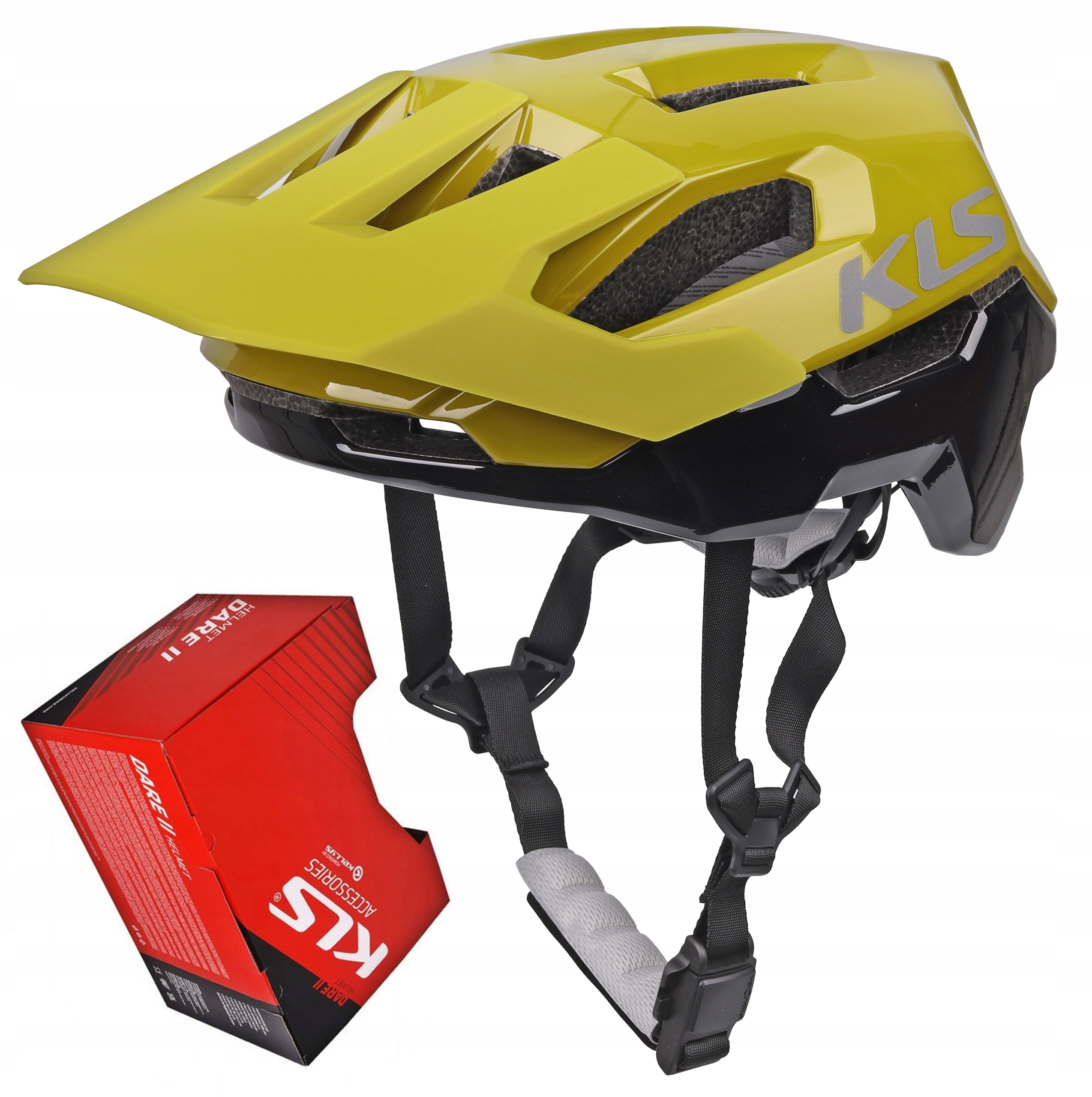 Trailová přilba Mtb Kellys Dare II Yellow L/XL 58-61 cm