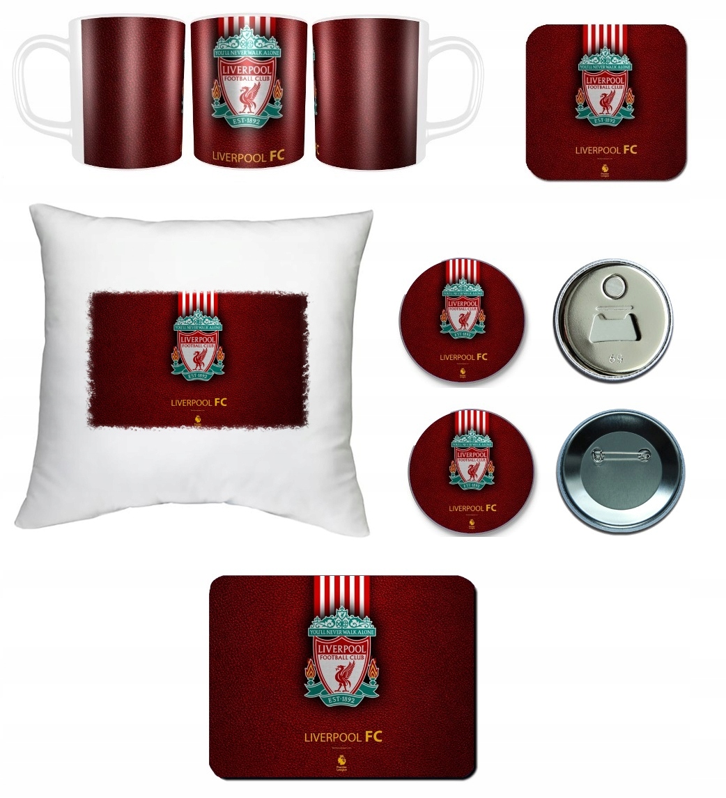 

Zestaw Dla Fana Liverpool F.c Własny Tekst
