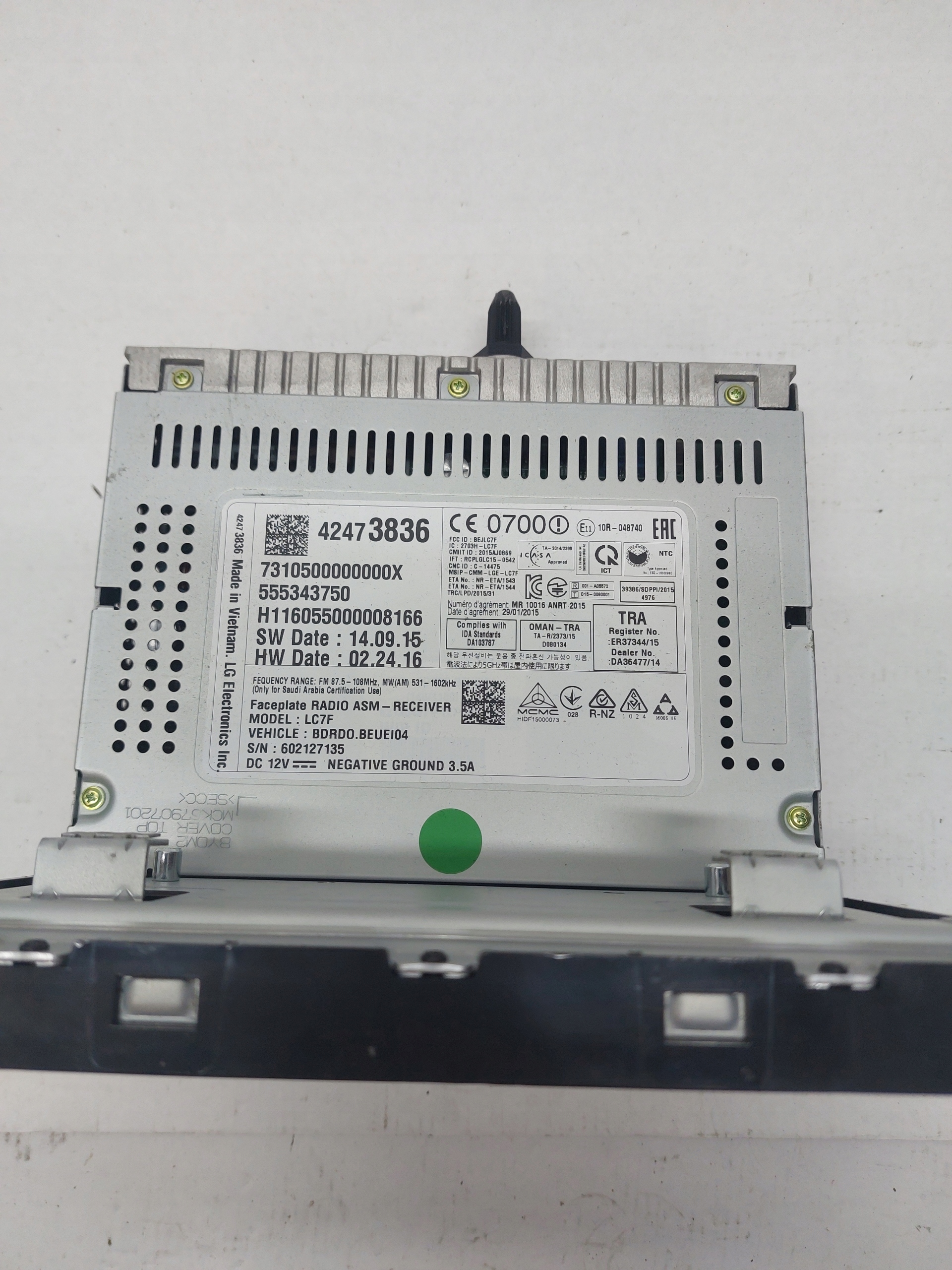 RADIO CD Navigation OPEL CORDA E