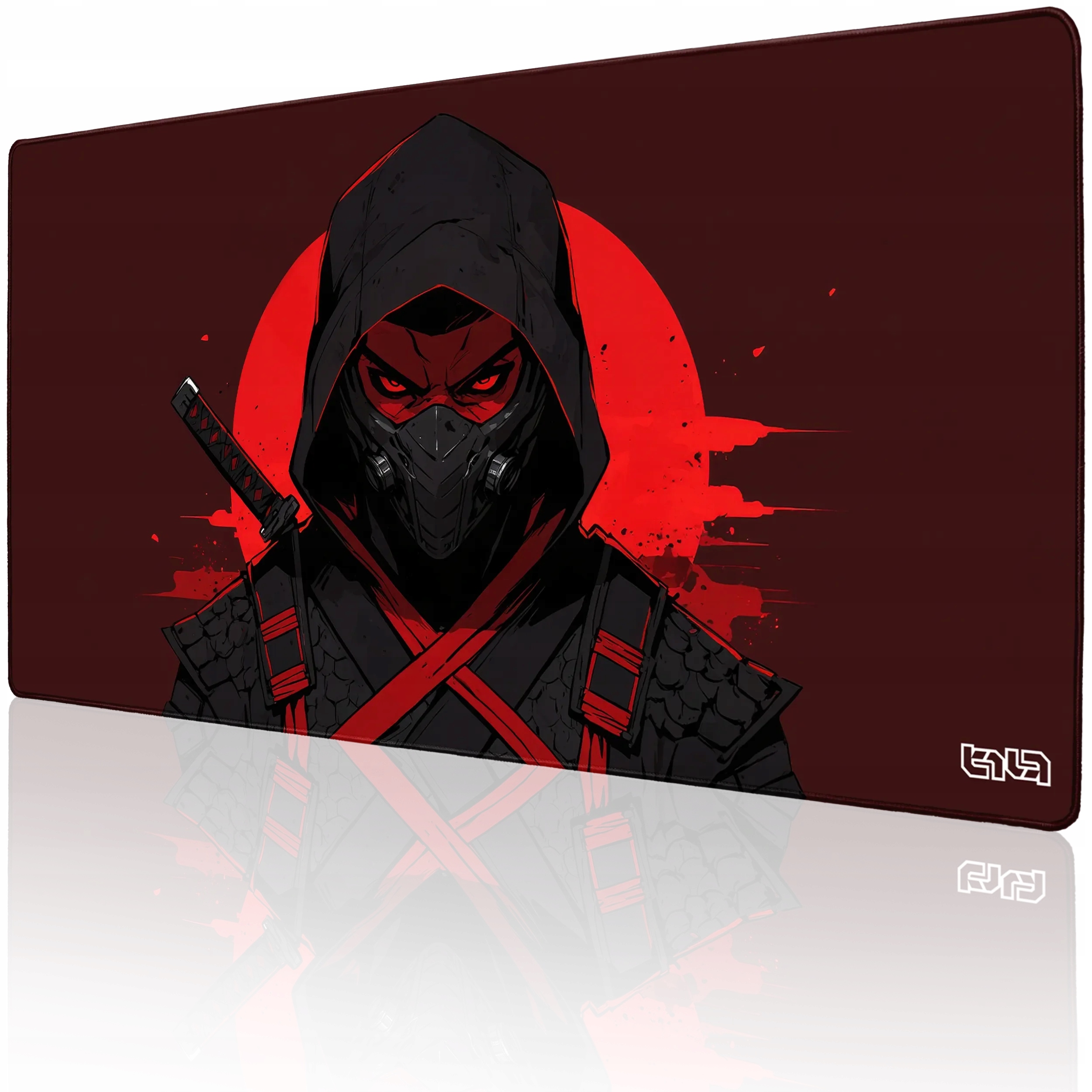 Herní Podložka Ninja budoucnosti 100x50 Tilt Voděodolná XXL