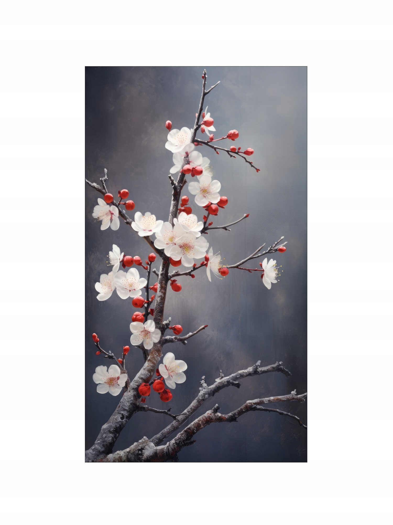 Vertikálny Dekoratívny Radiátor S Obrázkom 970/545 ART24