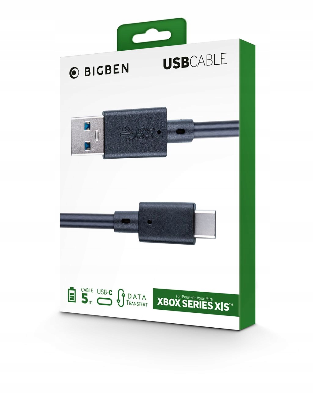 BigBen przewód ładujący USB 5 m do XSX