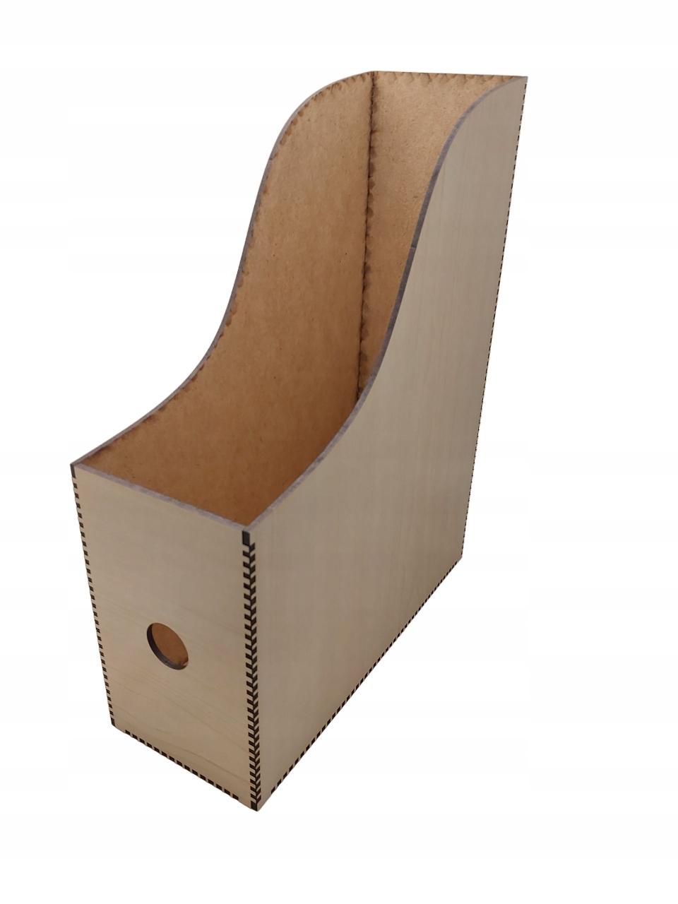 segregator organizer dokumenty drewniany A4 klon