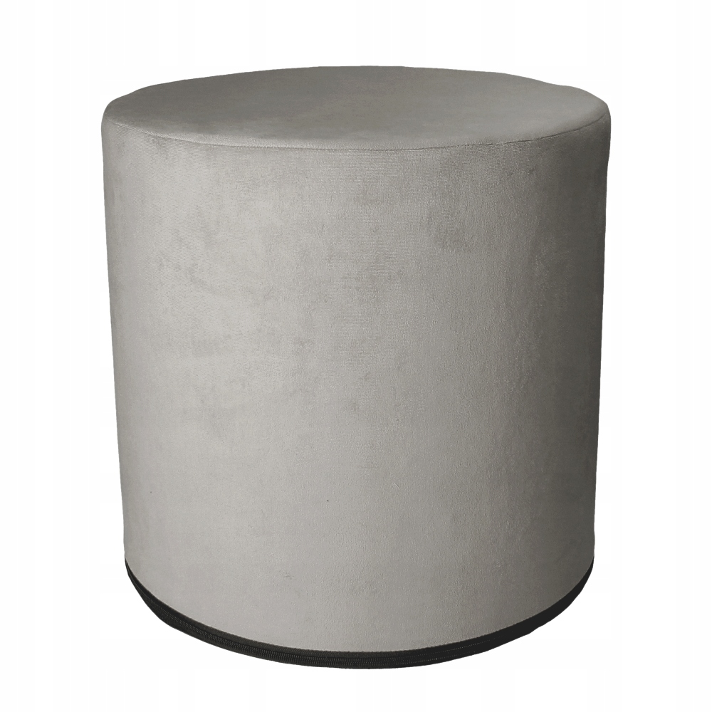 Pufa BERTONI seria Elegance, Szara- Nowość !