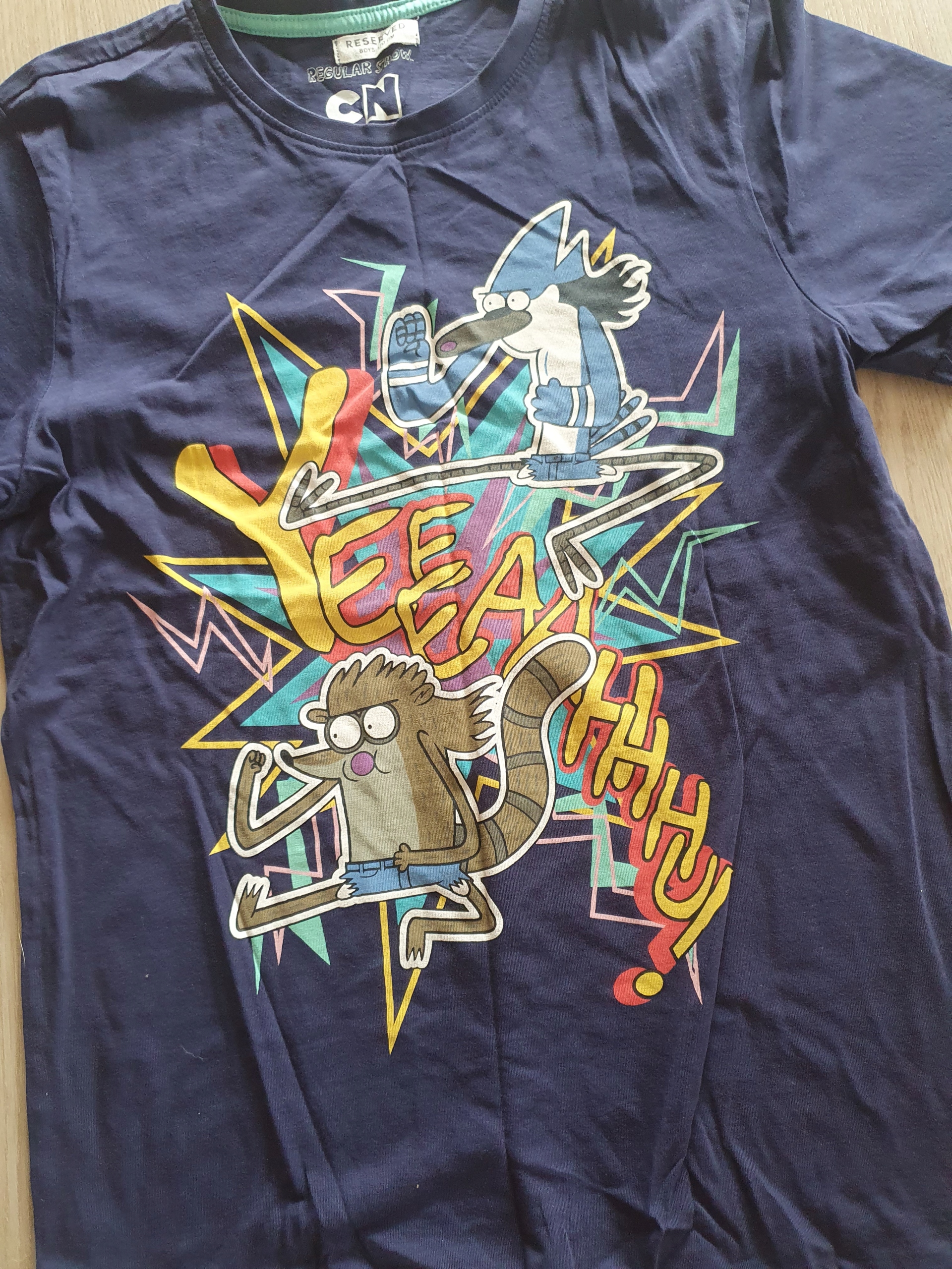 T-SHIRT RESERVED 170 REGULAR SHOW ZWYCZAJNY SERIAL Marka Reserved