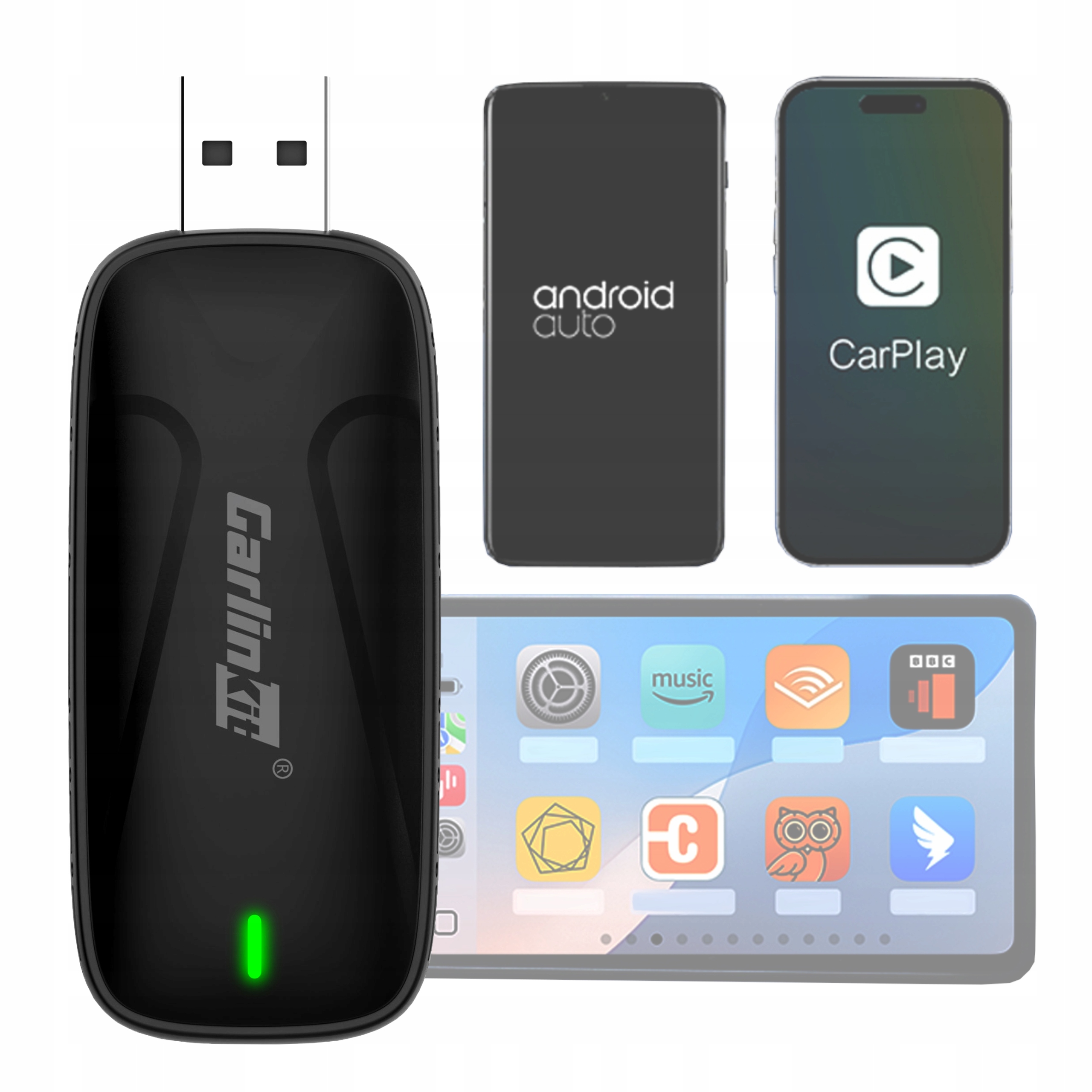 Bezdrátový adaptér CarlinKit Mini Se X2air pro Apple CarPlay Android Auto