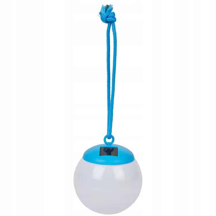 

Okrągła Solarna Lampa Wisząca świetlna Niebieska