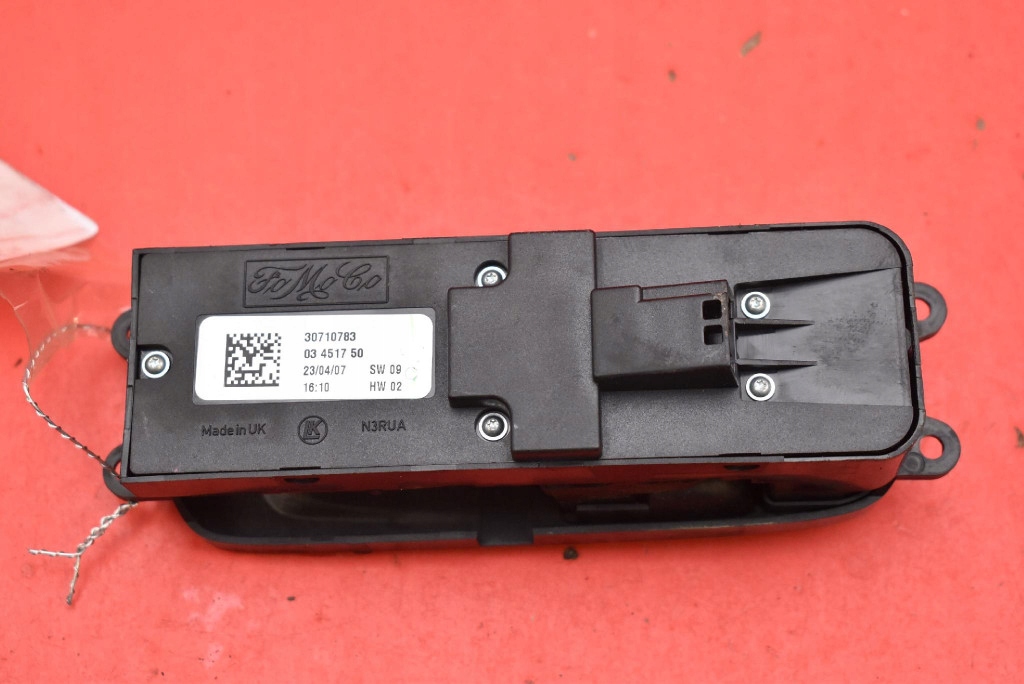 control panel of the window EU 30710783 VOLVO C30 1 and 06-09