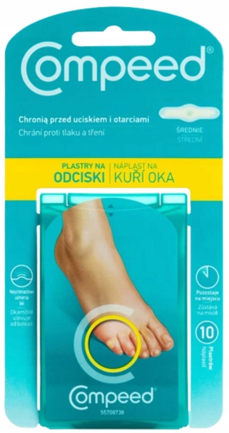 COMPEED plastry na odciski średnie 10 sztuk