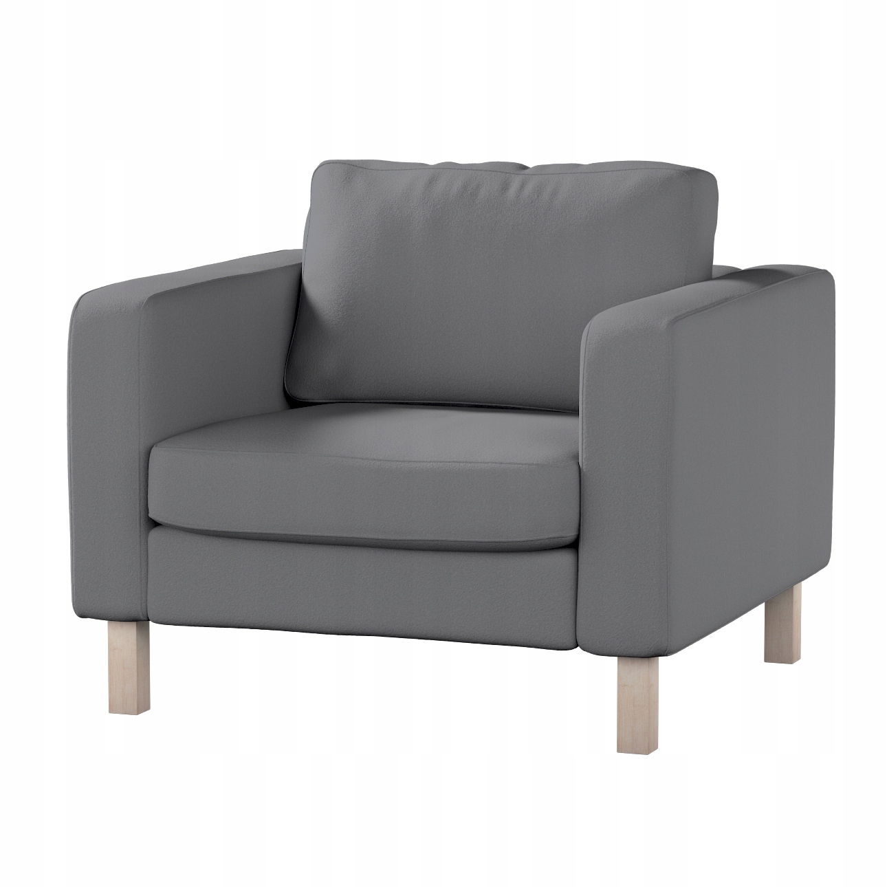 Potah na křeslo Karlstad Ikea tmavě šedý