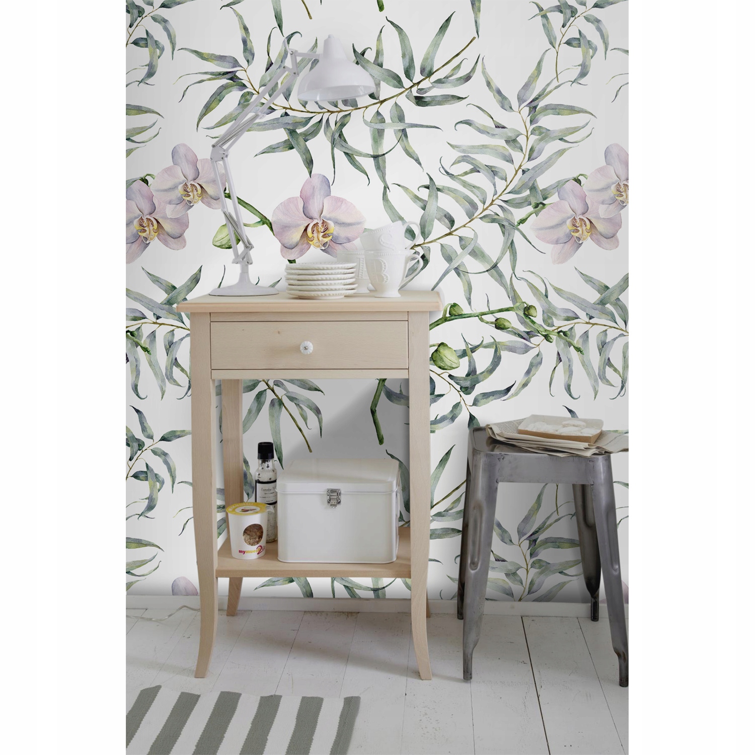 

Fototapeta do sypialni Różowe storczyki 250x104 cm