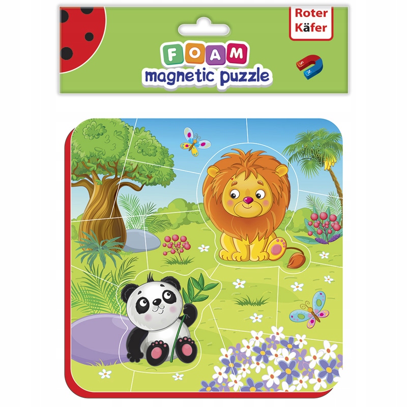 

Roter Kafer Piankowe Magnesy Puzzle Zoo