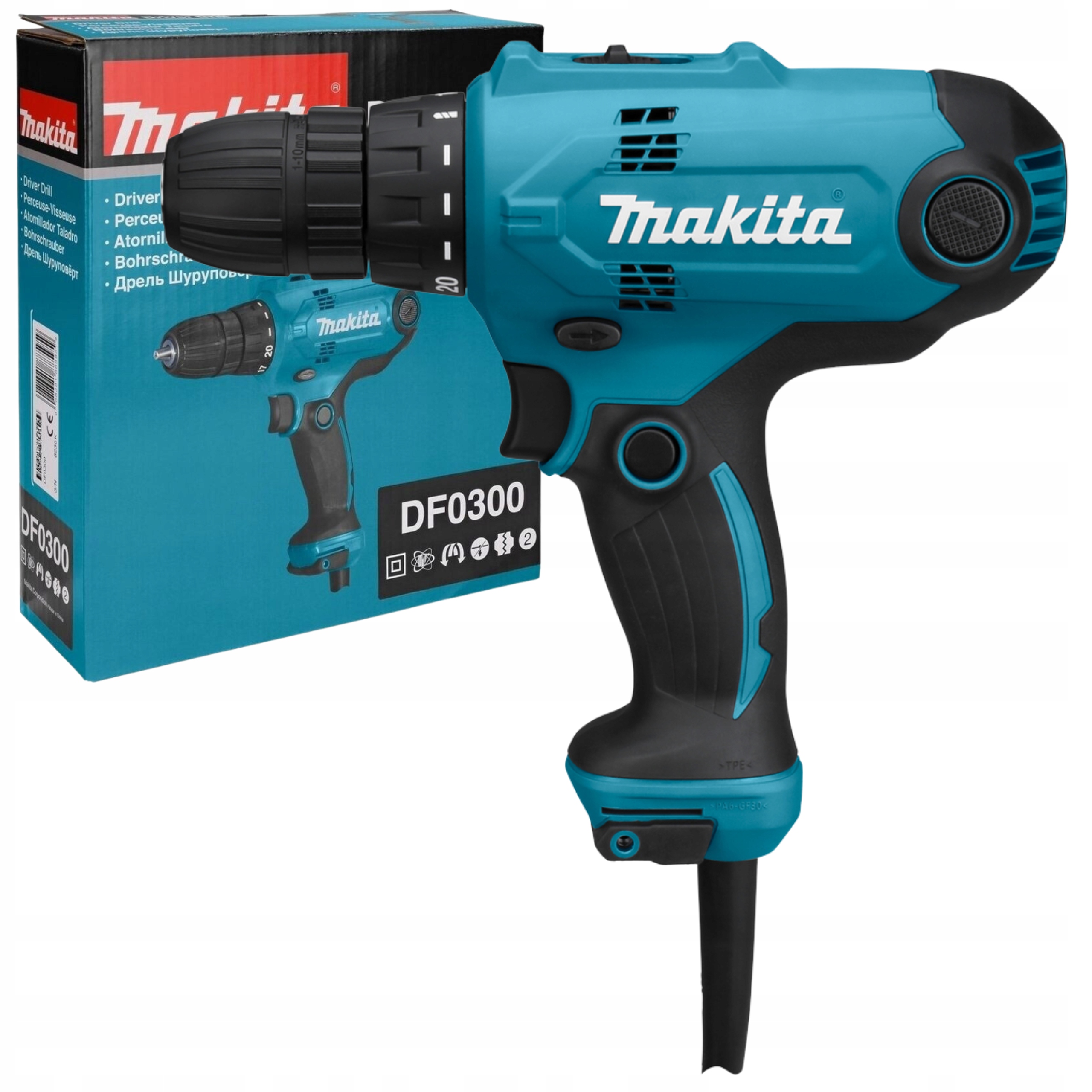 Aku Vrtačka 320 W Makita DF0300 56Nm