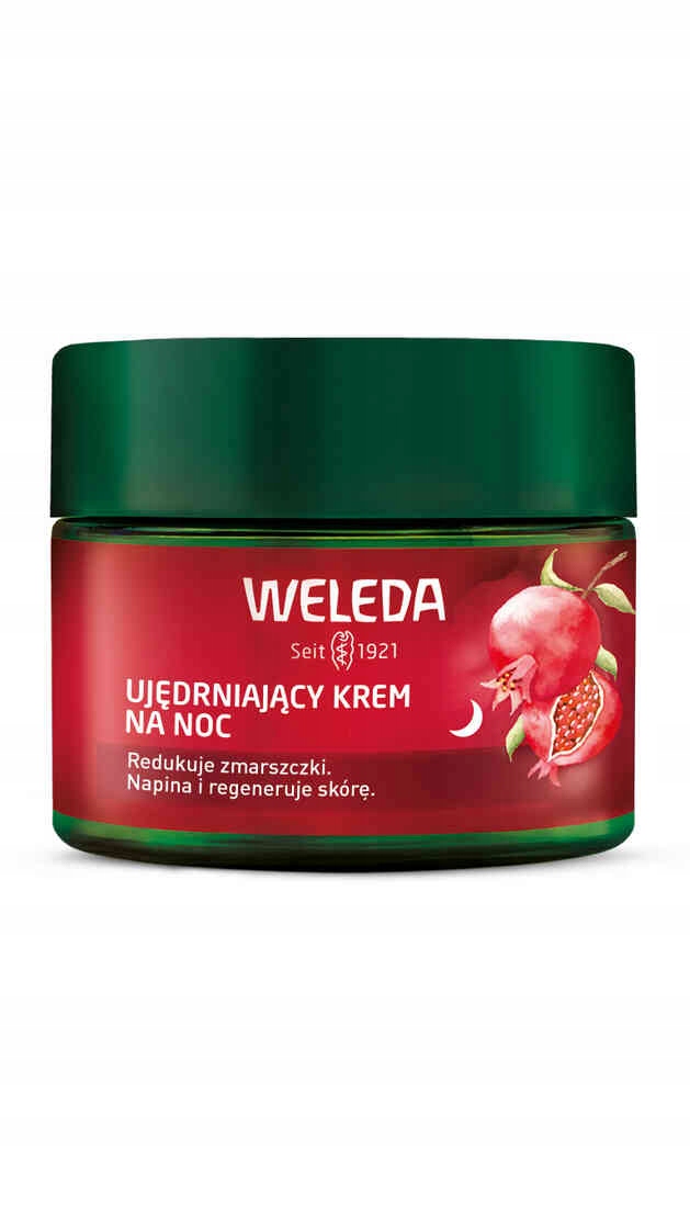 Weleda Zpevňující noční krém s granátovým jablkem a peptidy Maca 40 ml