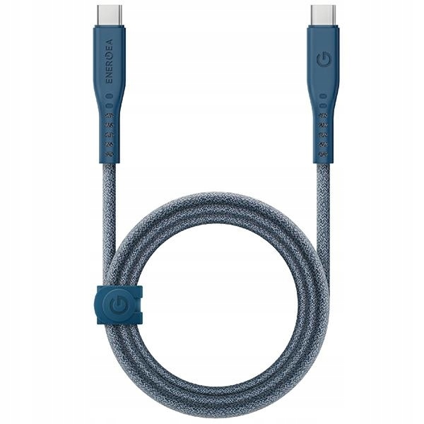 Energea kabel Flow Usb-c Usb-c 1.5 m modrý/modrý 240 W 5A Pd Fast Charge