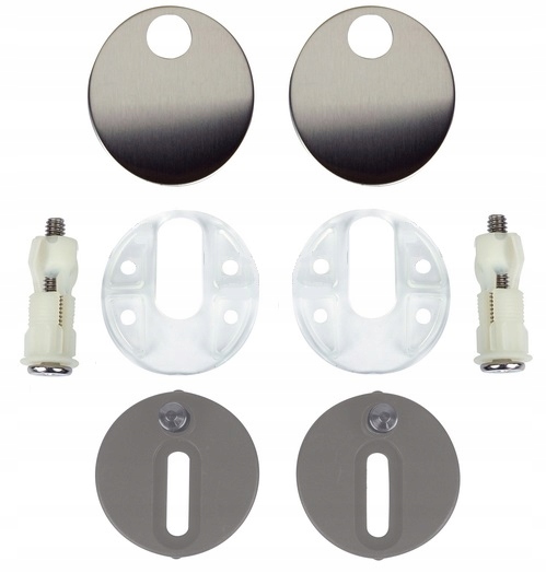 UNIWERSALNE MOCOWANIE DESKI SEDESOWEJ ZE ŚRUBAMI ROZPOROWYMI Kod producenta mocF2