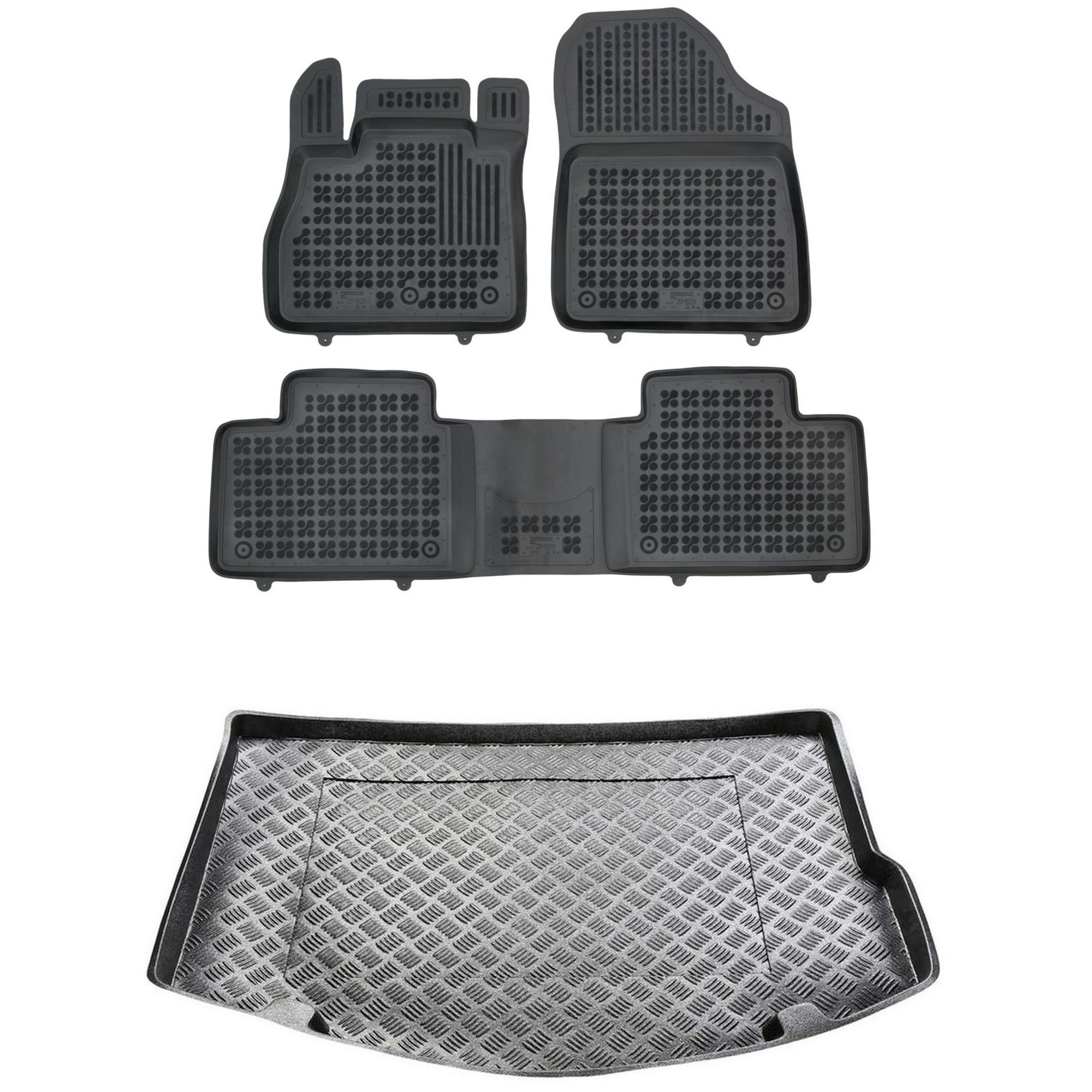 Sada kobercov a rohoží Renault Scenic IV 2016-2020, horná podlaha batožinového priestoru