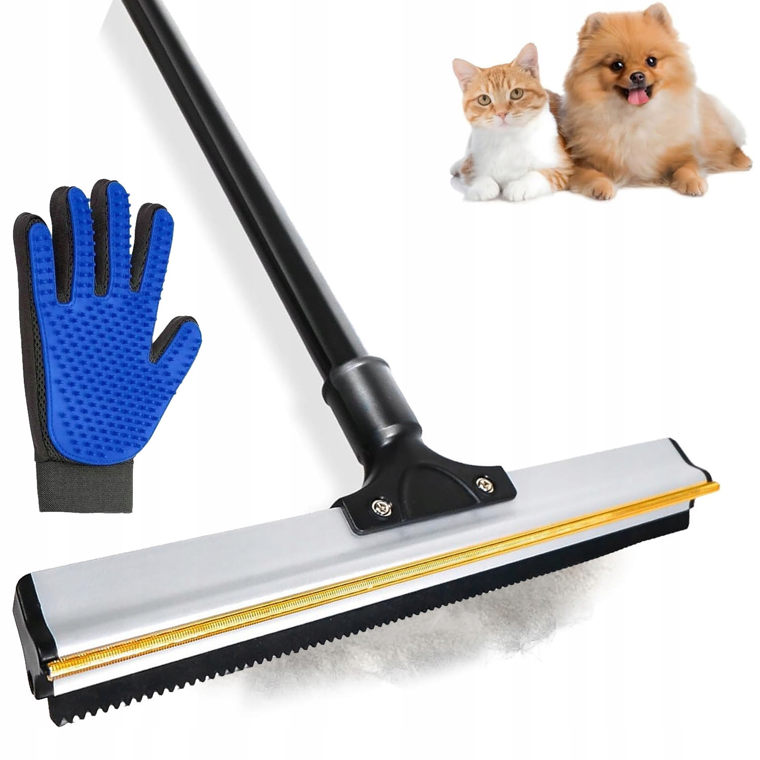 Sada hrábě na koberce, kartáč na odstraňování Srsti Psa Kočky