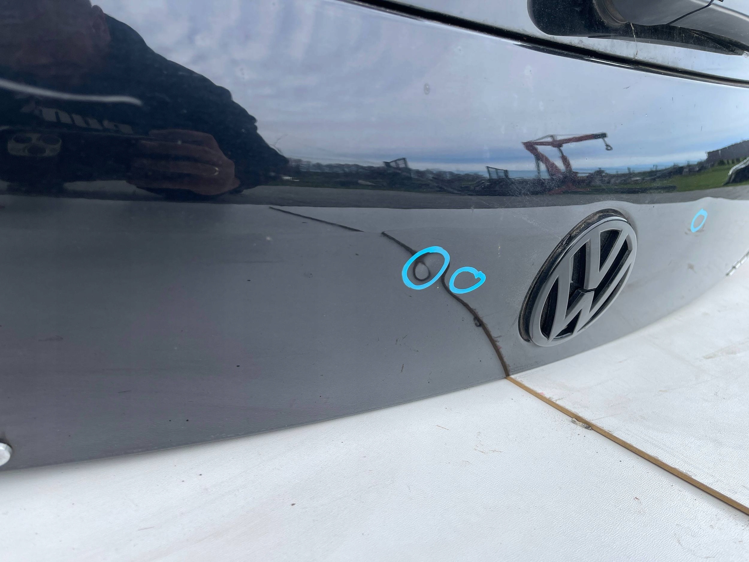 boot door rear boot window Volkswagen Scirocco 08- 1K8