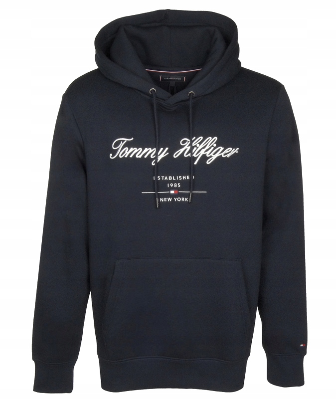 Tommy Hilfiger pánská mikina, tmavě modrá, Xs