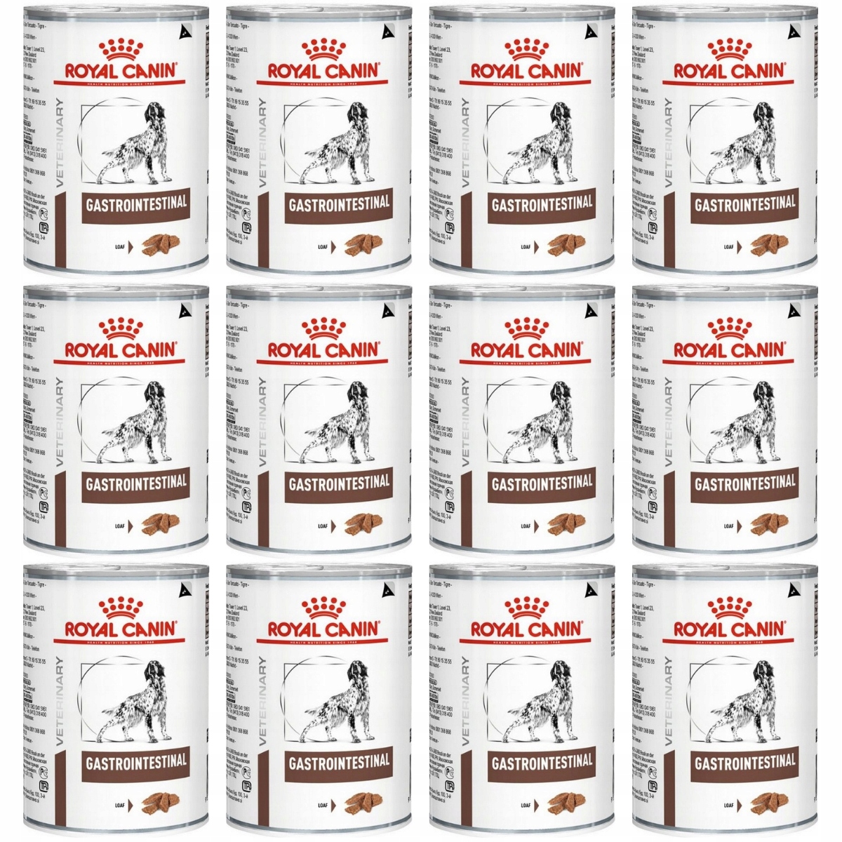 Royal Canin Veterinary Gastrointestinal puszka 12x400g