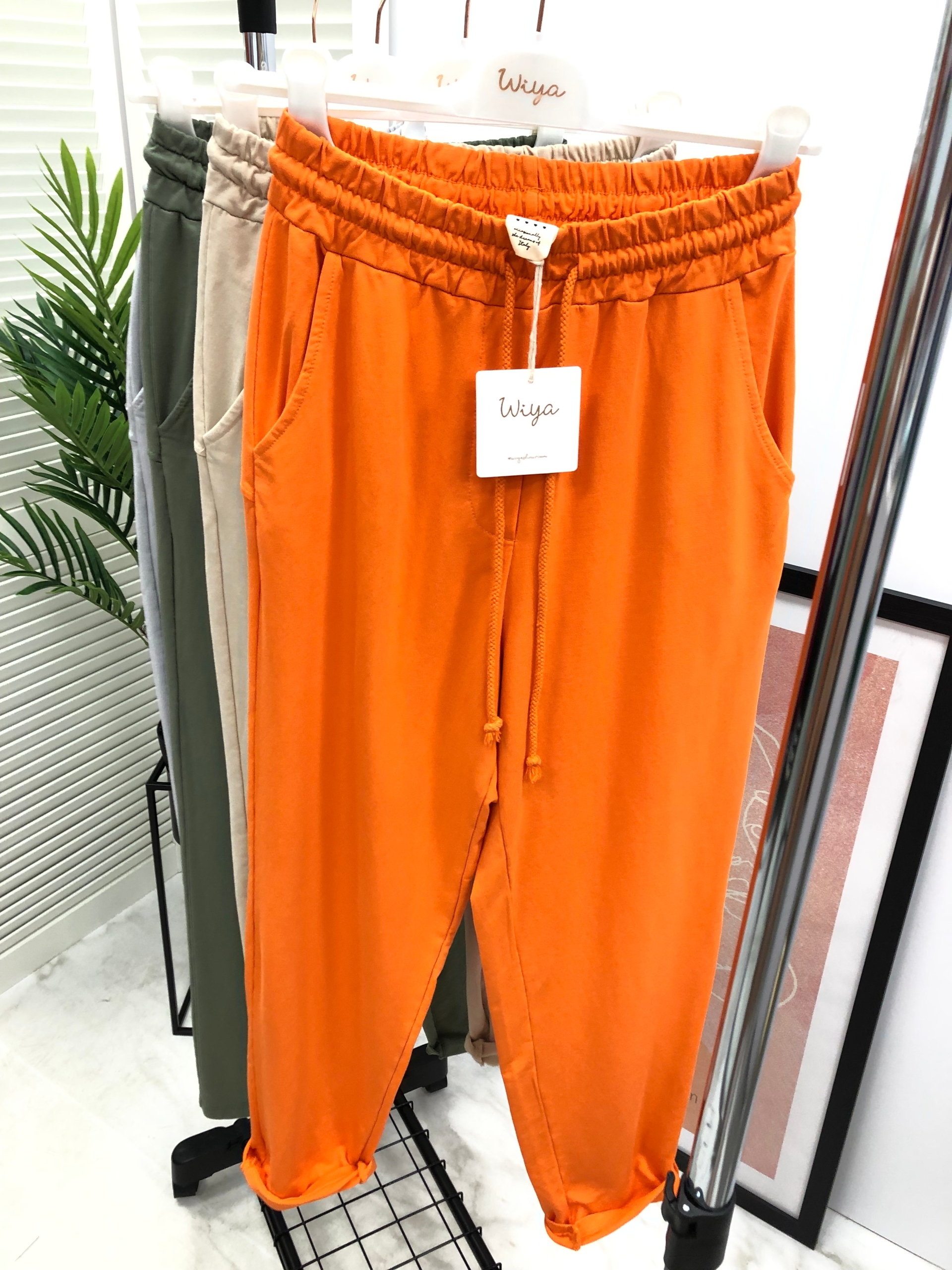 WIYA ITALY SPODNIE DRESOWE khaki MILITARE new model 2024 Cechy dodatkowe brak