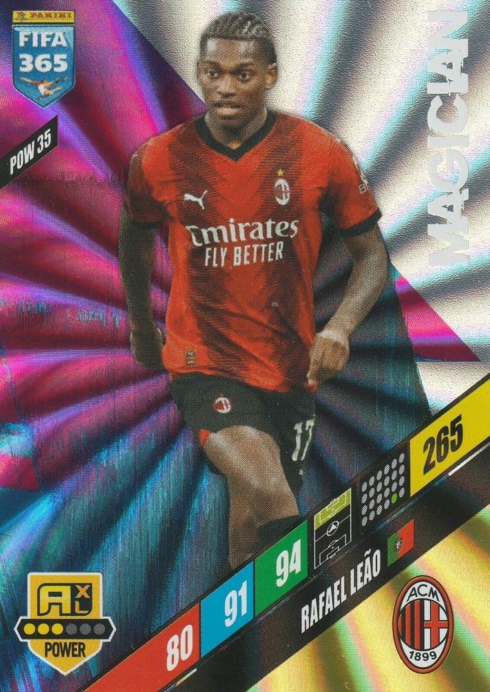 Adrenalyn XL 365 2024 POW35 Rafael Leão Panini