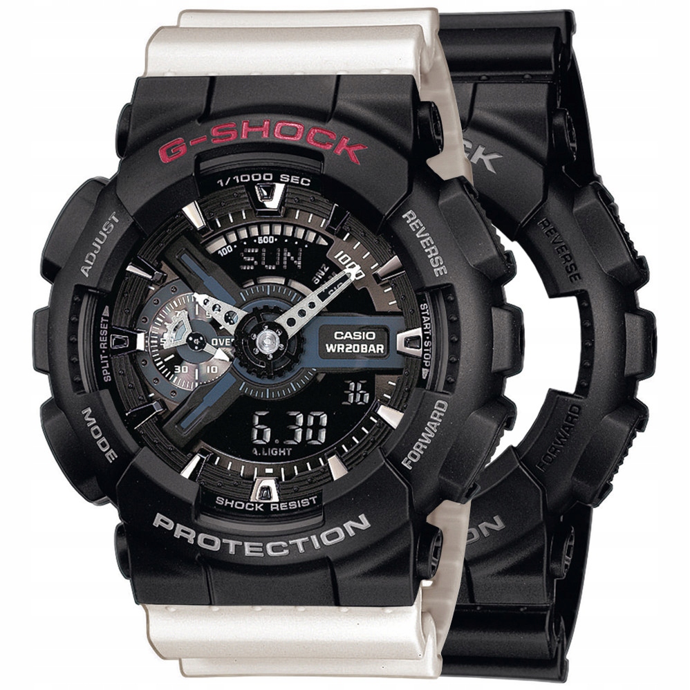 Hodinky Casio G-Shock Set GA-110-1BER Bezel 10378531 Řemínek 10395227