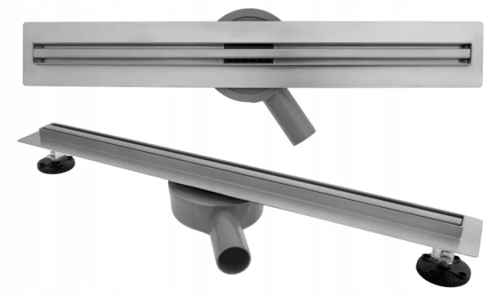 A4H Lineárny odtok 60 cm Úzky podlahový sprchový otočný sifón