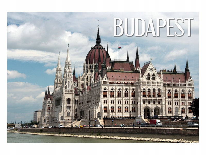 

Budapeszt Parlament Gmach Magnes na lodówkę