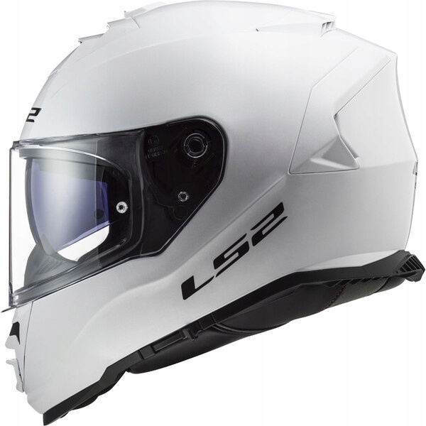 LS2 FF800 Storm II Solid White integrálna prilba s homologizáciou Ece 22.06 L