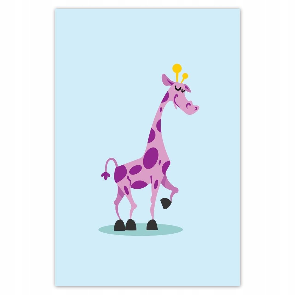 

Plakaty 40x60 Żyrafka do pokoju dziecka