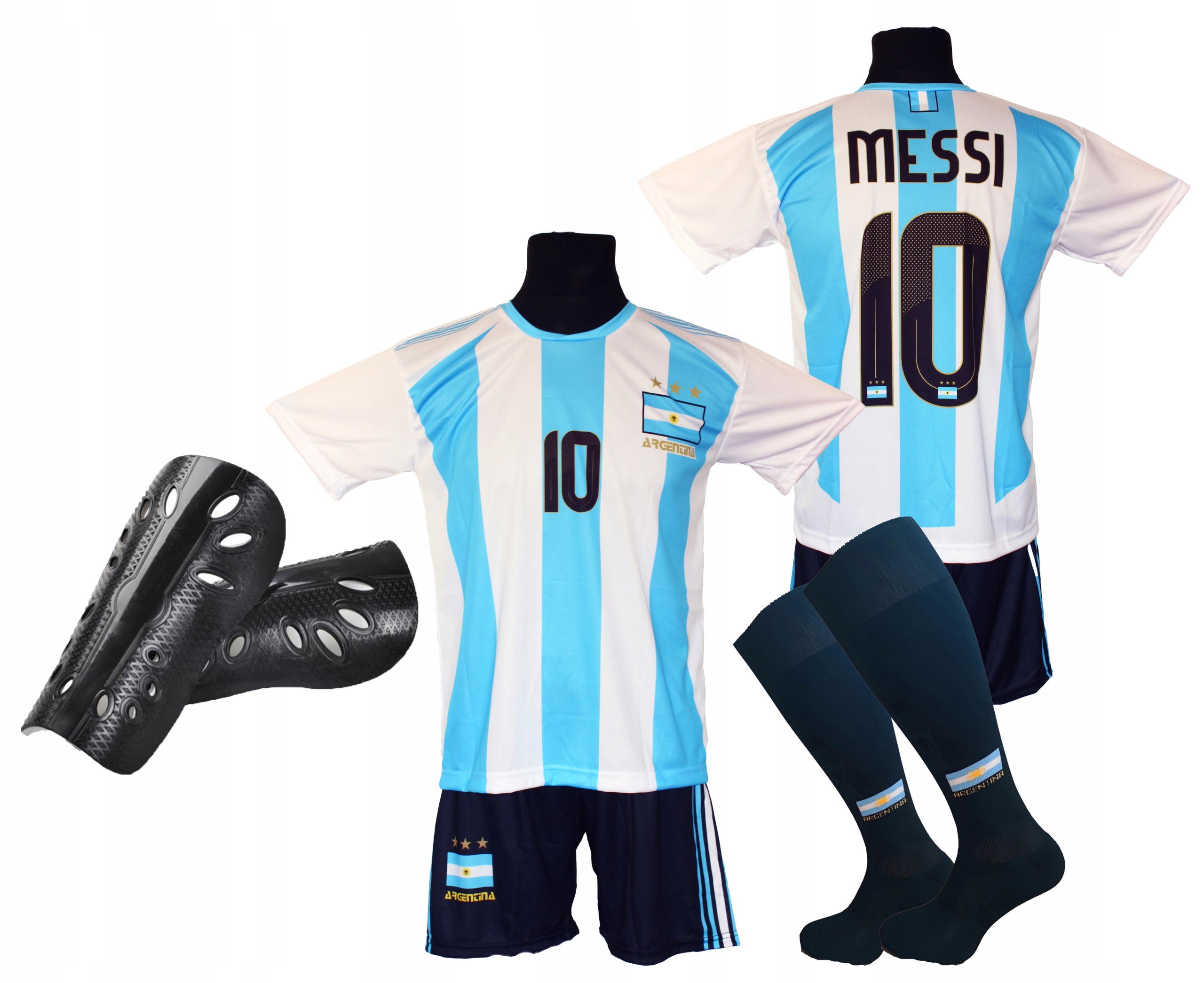 Messi komplet fotbalový dres Argentina vel 128