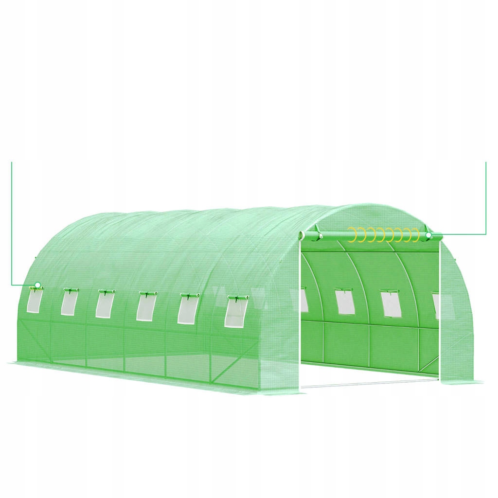 POSZYCIE FOLIA NA TUNEL OGRODOWY 3x6m ZAMIENNA UV-4 18m2 ZIELONA GRUBA EAN (GTIN) 6930188103559