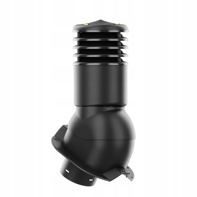 Ventilačný krb Smartline profil T35 fi 150 mm zateplený čierny