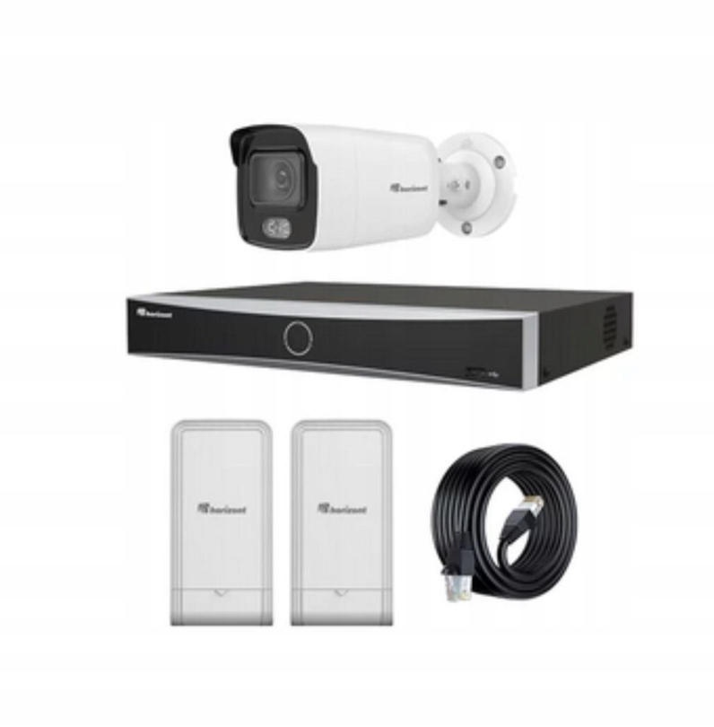 Bezprzewodowy Zestaw Monitorujący Horizont 1 Kamera 2 Mosty 1 Rejestrator