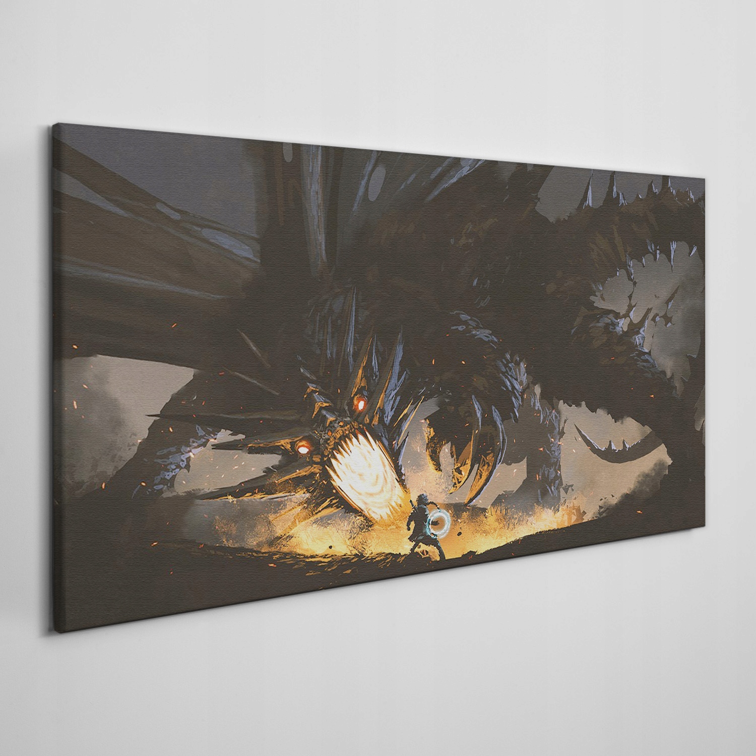 

Foto-obraz na płótnie Fantasy smok potwór 100x50