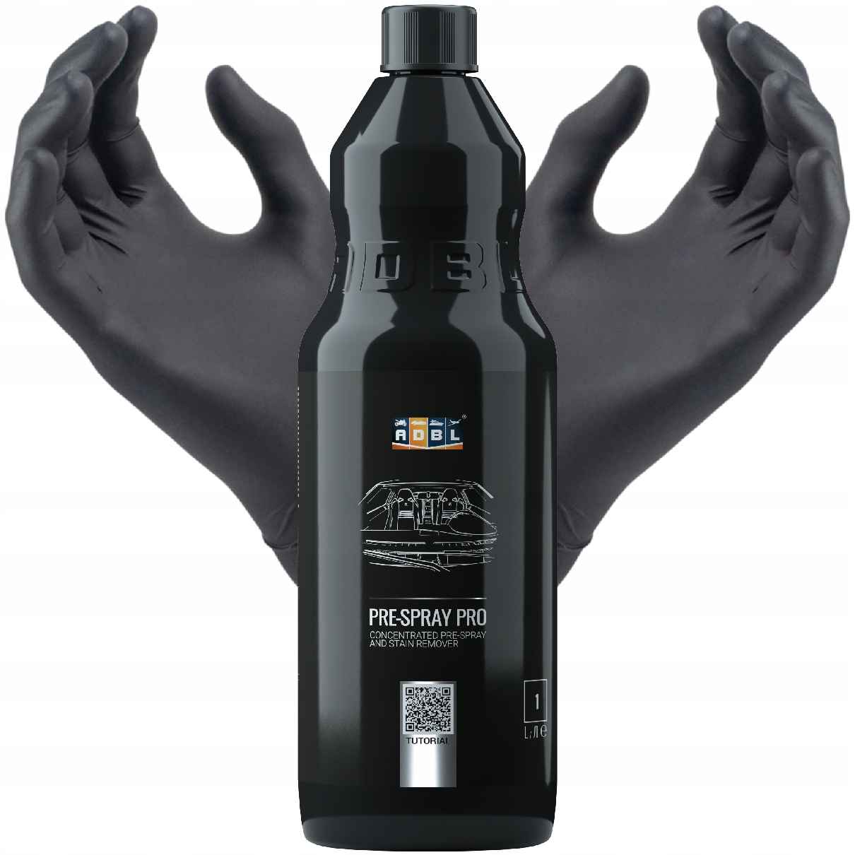 Adbl Pre Spray Pro 1L Zestaw Do Prania Foteli Tapicerki Materiałowej Zestaw