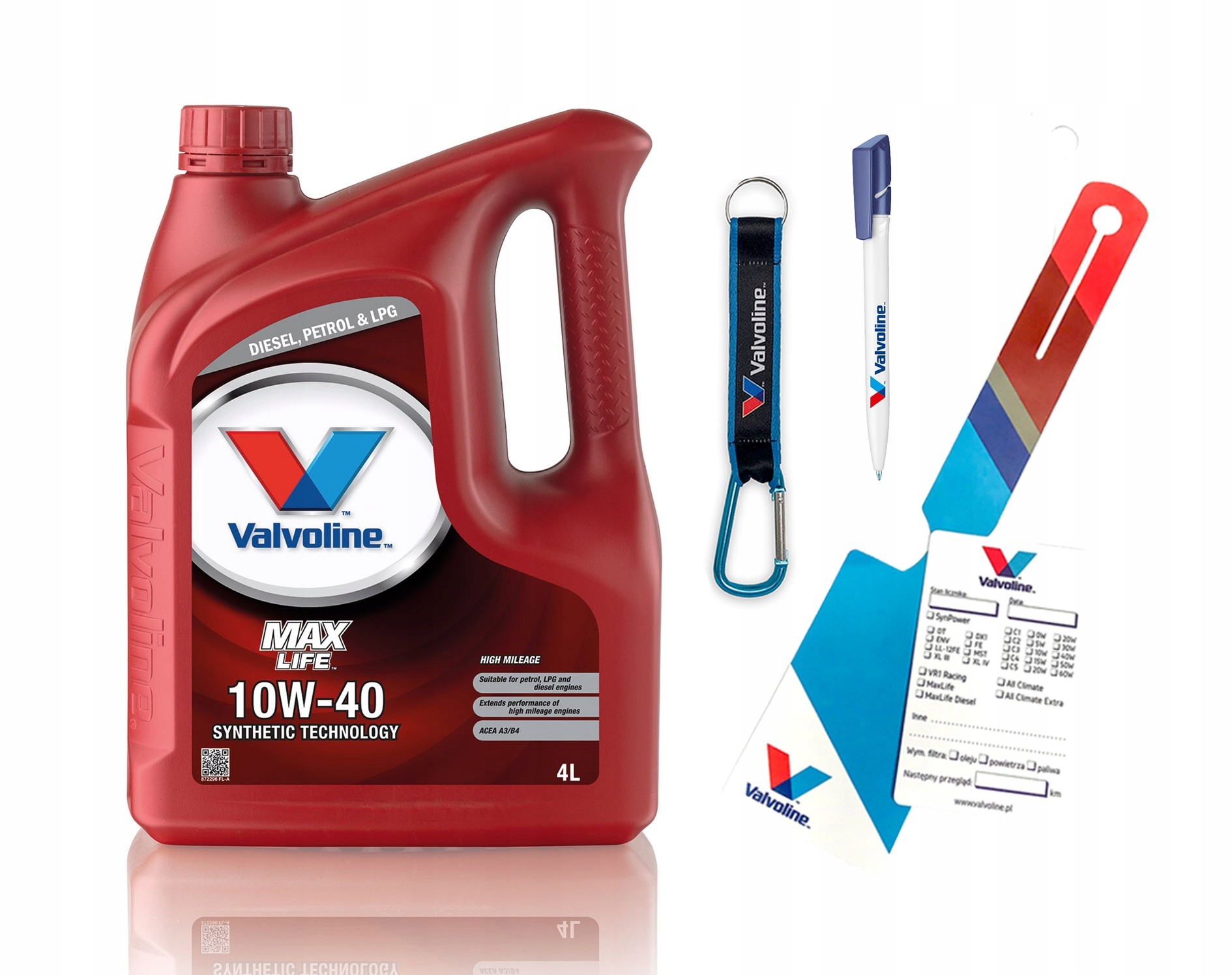 

Olej Valvoline Maxlife 4 l 10W40 A3/B4