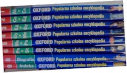 Oxford popularna szkolna encyklopedia t 1-6,8,9 -