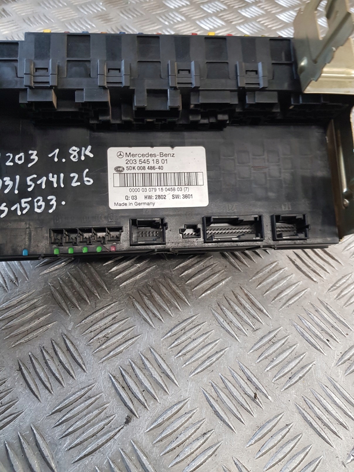 modulo SAM 2035451801 modulo HAKA 0315457232 MERCEDES W203 1.8K 03R