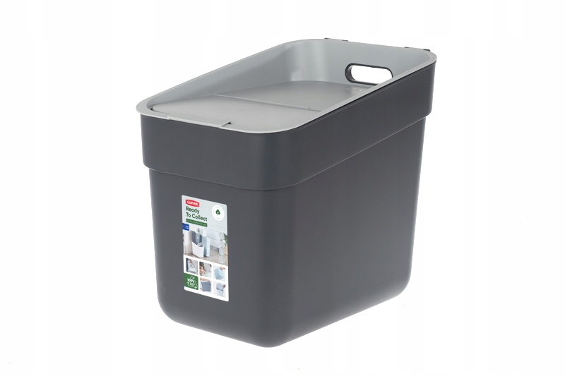 Levně Odpadkový koš Curver Ready To Collect 20 l tmavě šedý